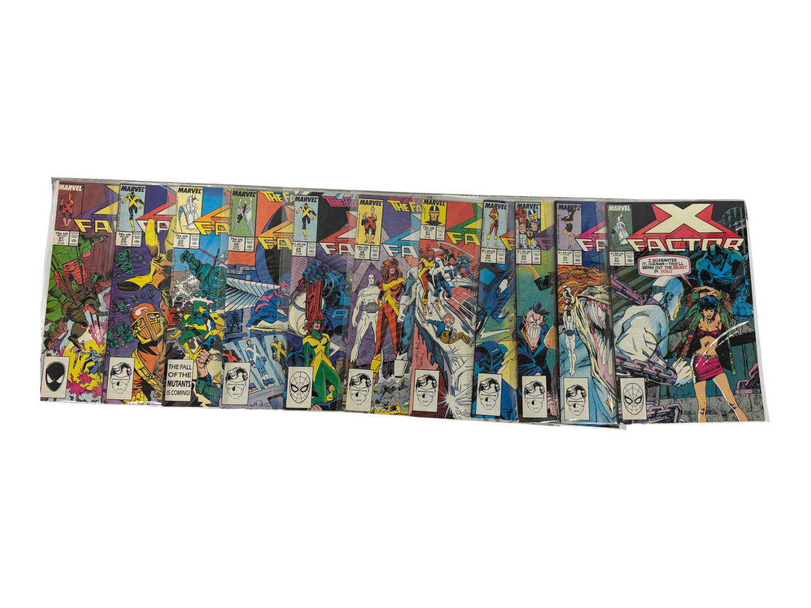 X-Factor Comic Book Run Issues #20–31 (1 of 5)