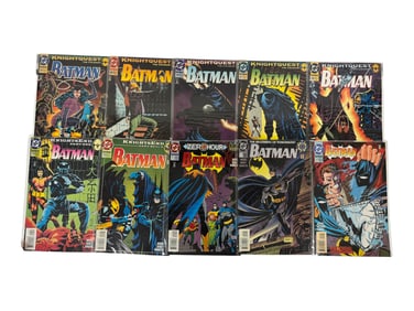Batman Comic Lot