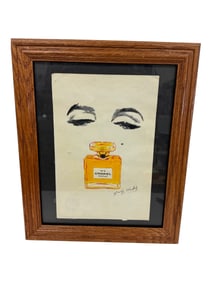 Andy Warhol Chanel No. 5 Framed Print