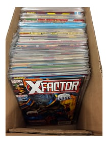 Box of Marvel Comics X-Factor Issues