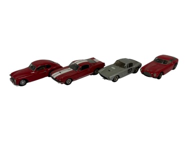 Vintage Diecast Cars (Set of 4)