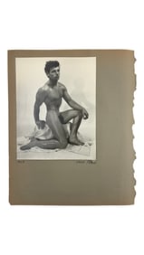 Vintage Male Physique Photograph