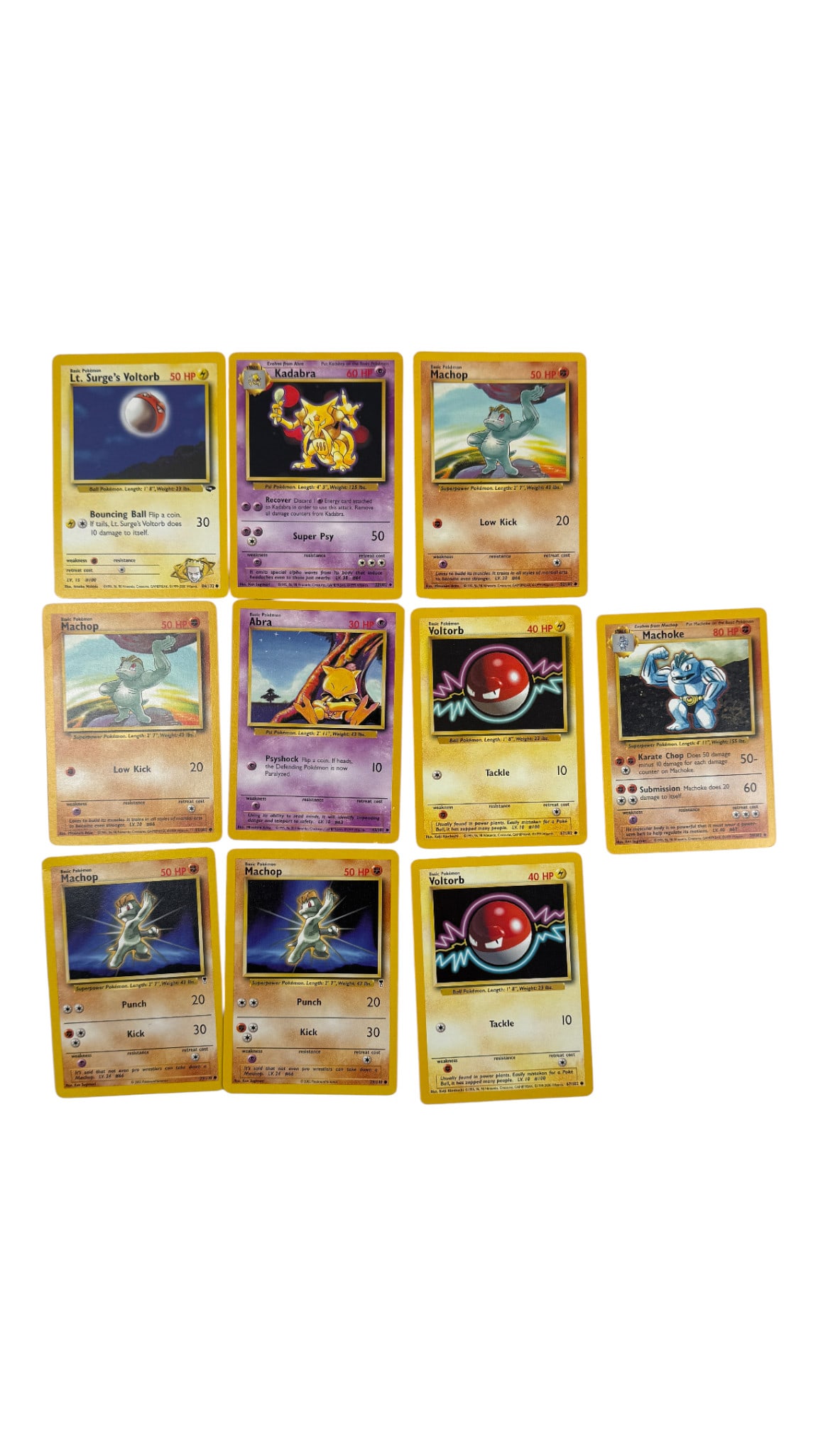 Pokemon Trading Card Group 1999 (1 of 6)