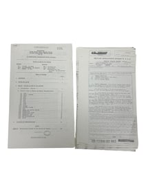 Confidential Military Intelligence Reports