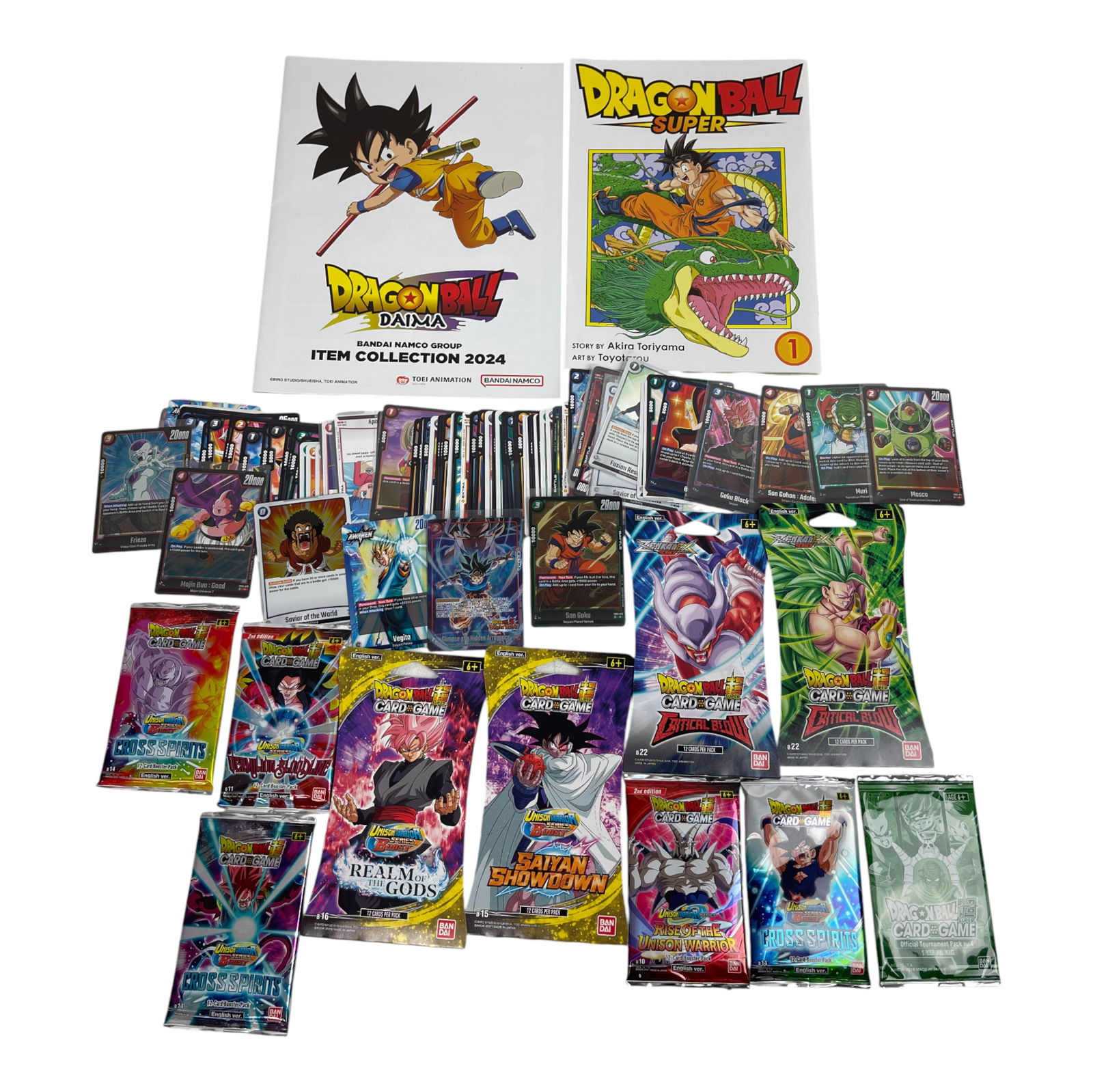 Dragon Ball Super Trading Card Collection Lot