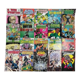 Green Lantern and Defenders Comic Book Lot