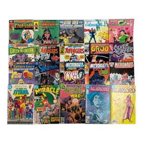 Star Trek Avengers Micronauts and Green Lantern Comic Lot