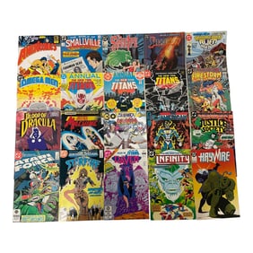 Titans Firestorm and Justice Society Comic Book Lot
