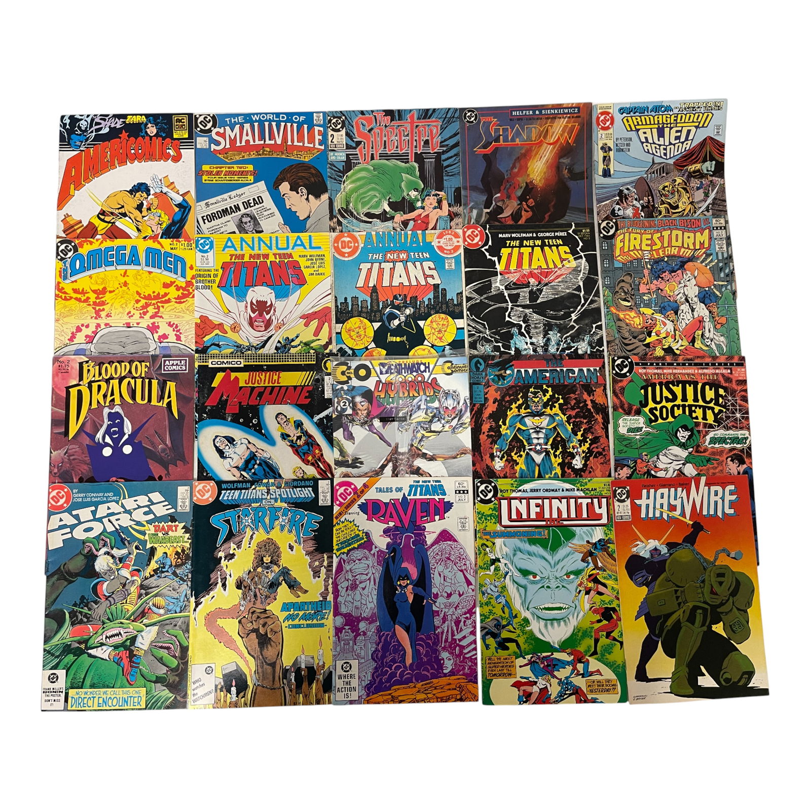 Titans Firestorm and Justice Society Comic Book Lot (1 of 3)