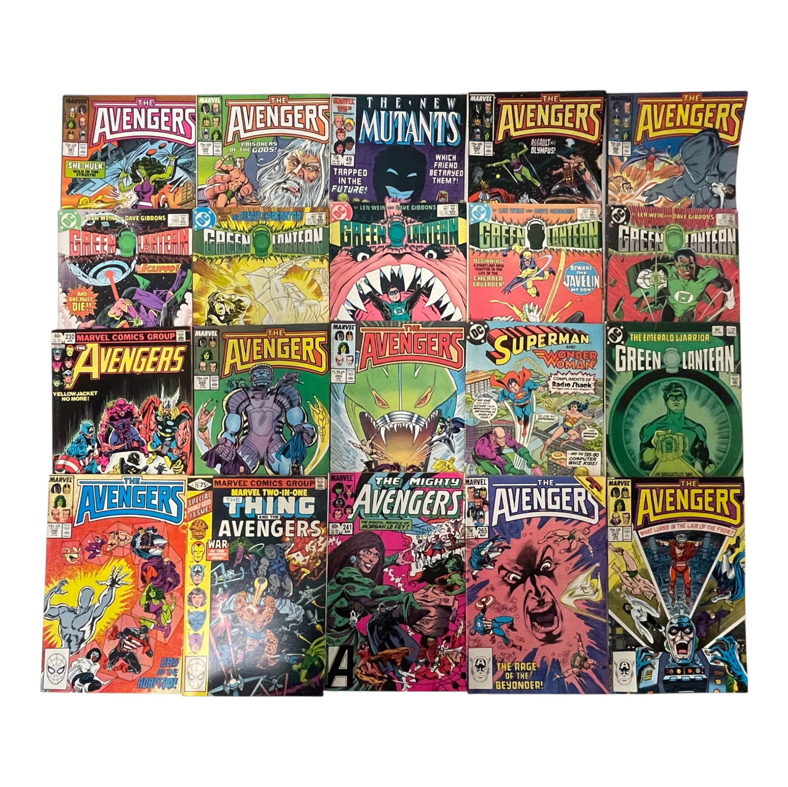 Avengers and Green Lantern Comic Collection Lot (1 of 3)