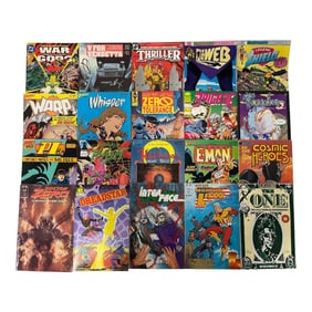 V for Vendetta War Gods and Doctor Zero Comic Lot