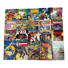 Doctor Who Elementals Spider-Man Harbinger Comic Lot