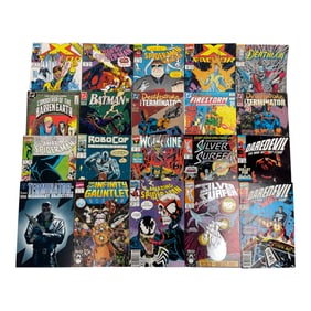 X-Factor Wolverine Silver Surfer Infinity Gauntlet Lot