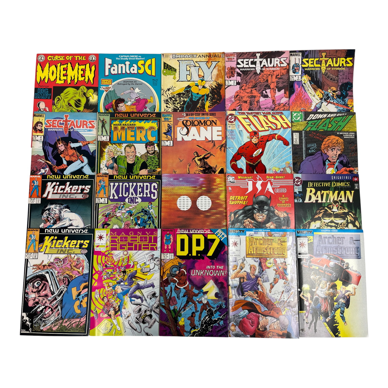 Flash Kickers Inc. Archer and Armstrong Comic Lot (1 of 3)