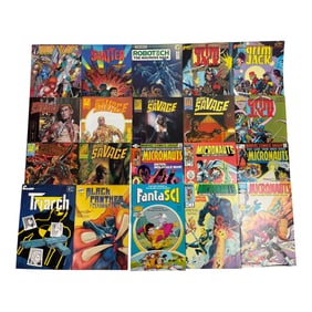 Doc Savage Grimjack and Micronauts Comic Lot