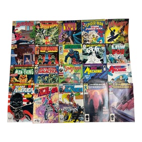 Spider-Woman Micronauts and Team America Comic Lot