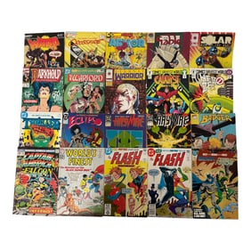 Captain America Flash Eternal Warrior Comic Lot