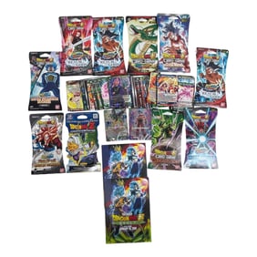 Dragon Ball Super Trading Card Game Booster Lot