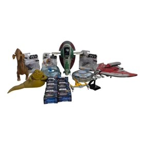Star Wars Vehicle and Figure Collection Lot