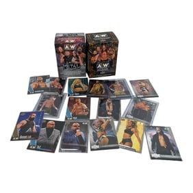 AEW Metal Universe and Upper Deck Trading Card Lot
