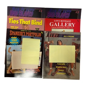 Adult Collector Magazine Lot 1980s