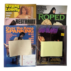 Adult Collector Magazine Lot 1980s