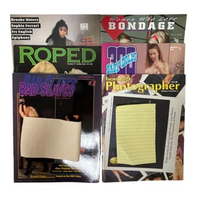 Adult Collector Magazine Lot 1980s