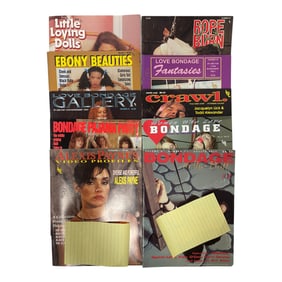 Adult Collector Magazine Lot 1980s