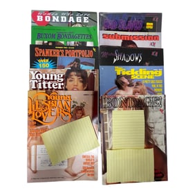 Adult Collector Magazine Lot 1980s