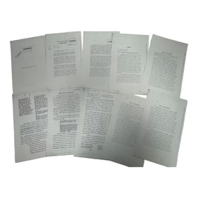 Declassified Historical Government Documents WWII Set