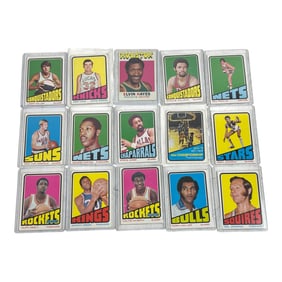 Vintage Basketball Trading Card Collection 1970s Lot 2