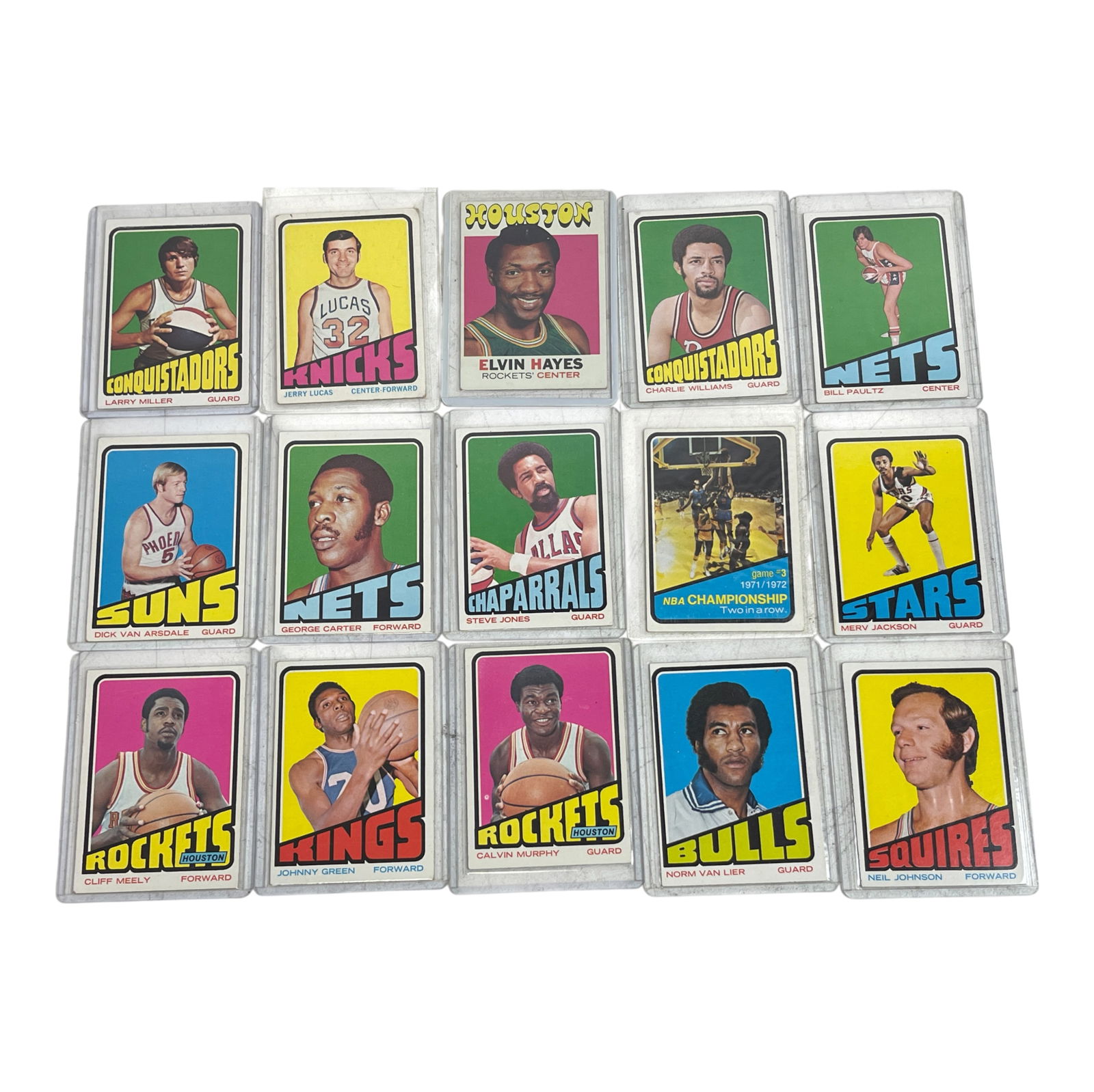 Vintage Basketball Trading Card Collection 1970s Lot 2 (1 of 3)