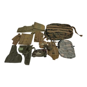 Military Tactical Gear and Holster Lot