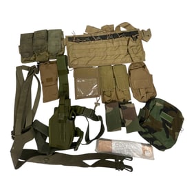 Military Tactical Vest Accessories and Gear Set