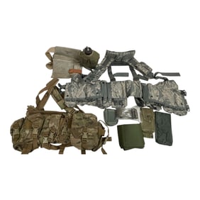 U.S. Military Web Gear and Pouch Collection
