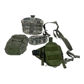 Assorted Military Tactical Bag and Holster Set