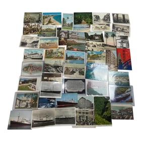 Vintage Travel and Cruise Ship Postcard Collection Lot 1