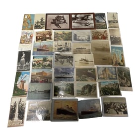 Vintage Maritime and Travel Postcard Collection Lot 1