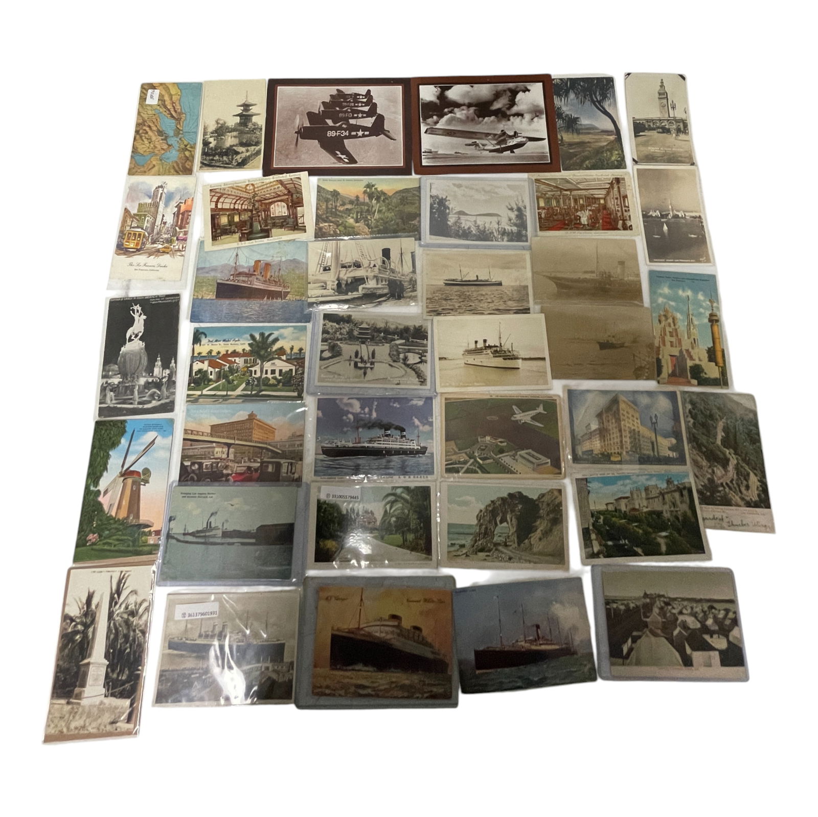 Vintage Maritime and Travel Postcard Collection Lot 1 (1 of 7)