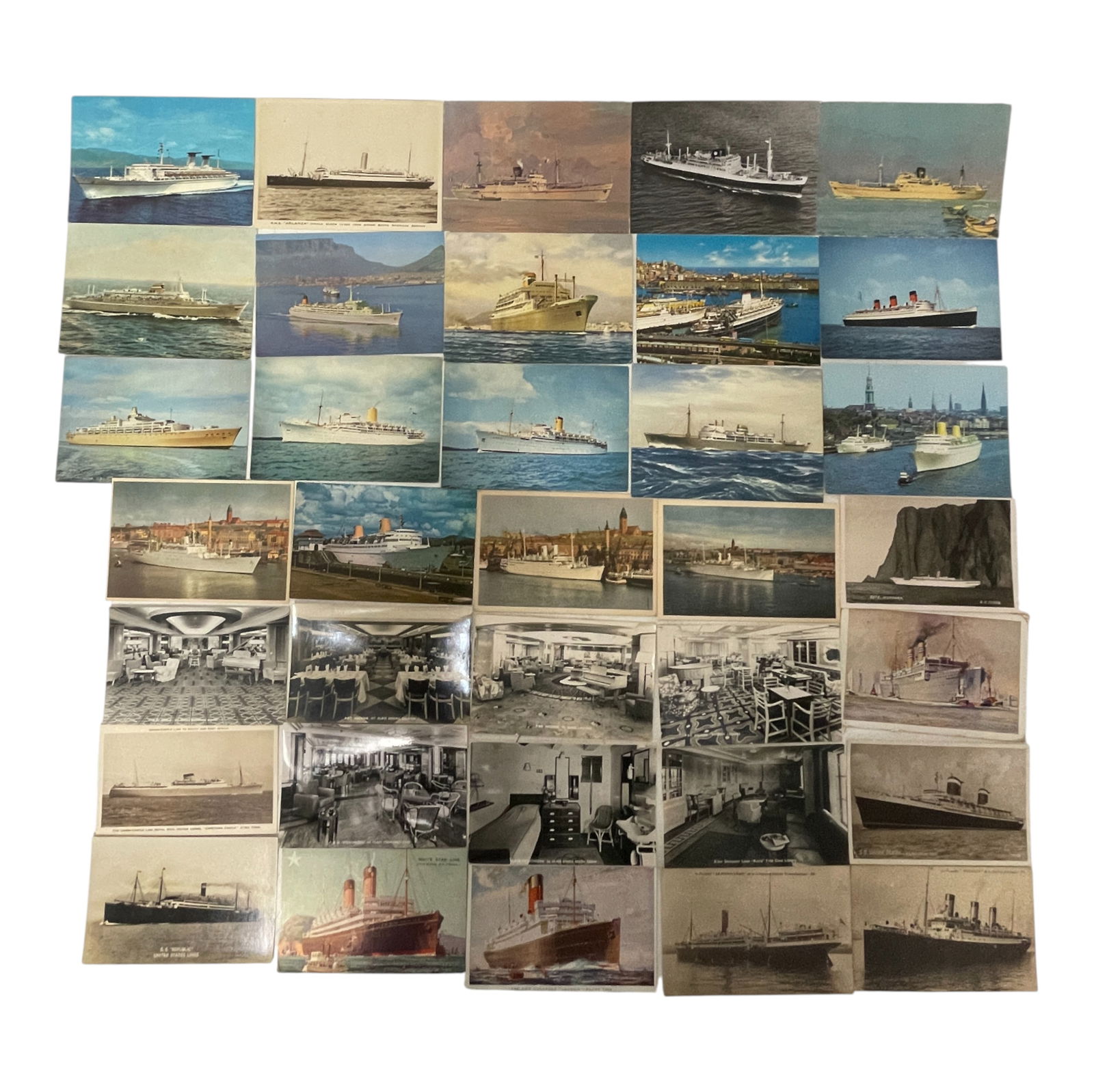 Ocean Liner and Historic Maritime Postcard Collection (1 of 6)