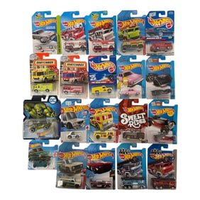 Hot Wheels & Matchbox Fire Squad Collection