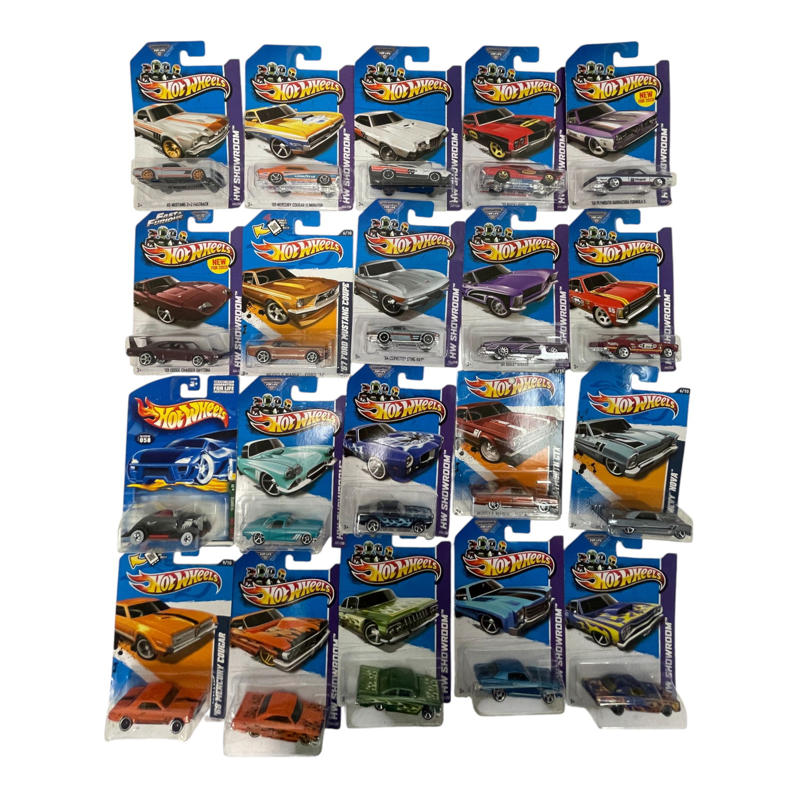 Hot Wheels Showroom Series Collection (1 of 3)