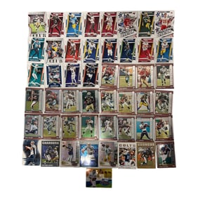 NFL Football Cards Collection with Stars