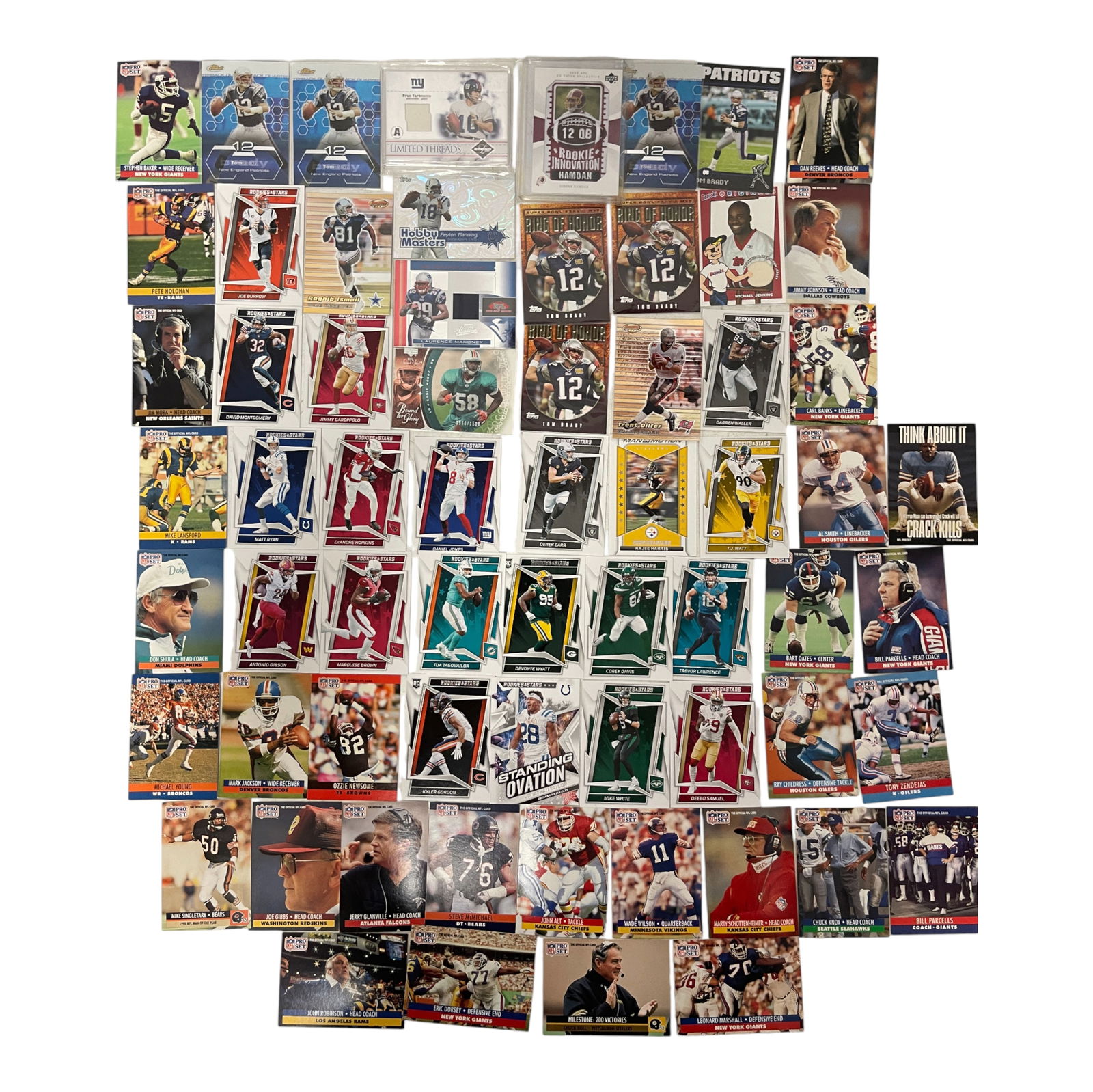 Football Trading Cards Collection with Tom Brady (1 of 5)