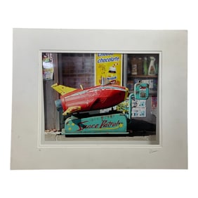 Signed Photograph 'Space Patrol'