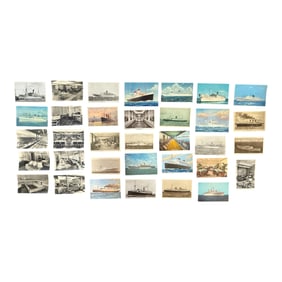 Steamship & Ocean Liner Postcard Collection