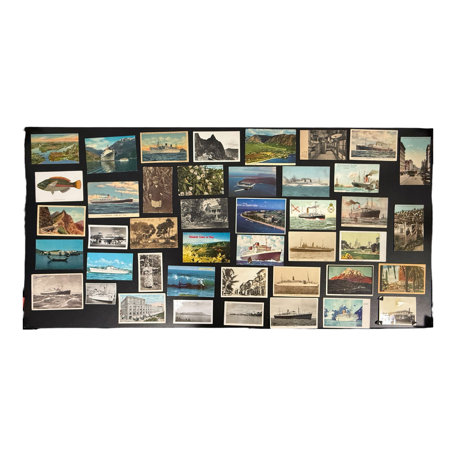 Vintage Steamship & Ocean Liner Postcards (40+) (1 of 5)