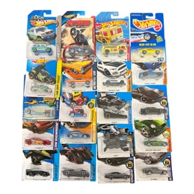 Hot Wheels Diecast Cars Collection (Carded, Mixed Series)
