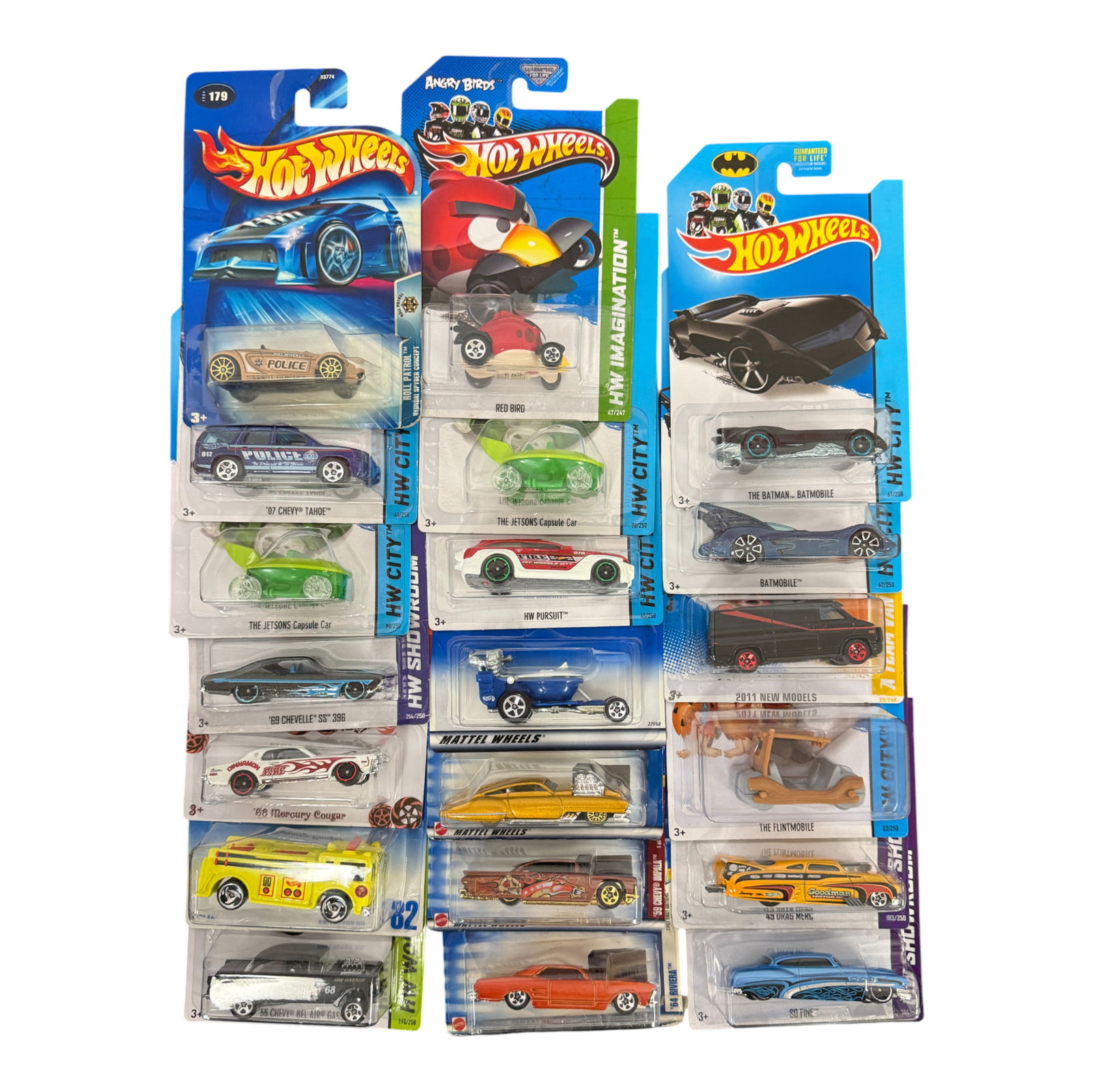 Hot Wheels Mixed Collection (TV, Games, Fantasy Cars) (1 of 4)