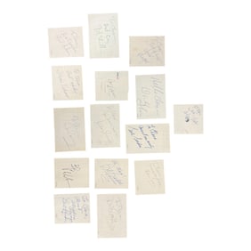 Vintage Cut Signature Collection Lot